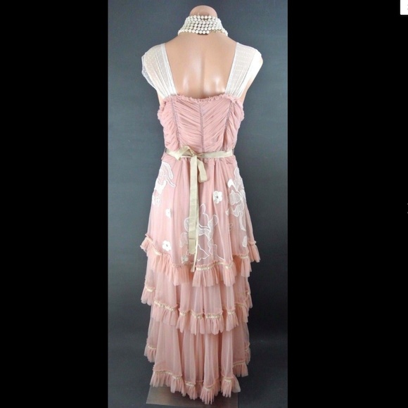 Nataya | Dresses | Nataya Dress Gatsby Style S Pink Formal Vintage ...